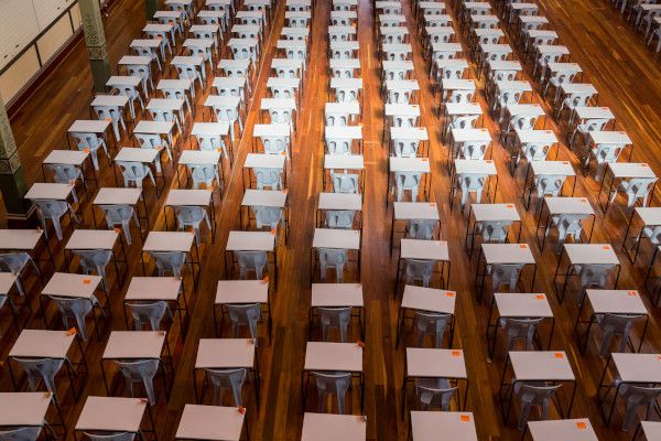 banchi in aula prima esame avvocatura